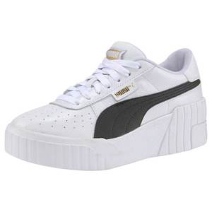 PUMA Sneaker low 'Cali' alb / auriu / negru imagine