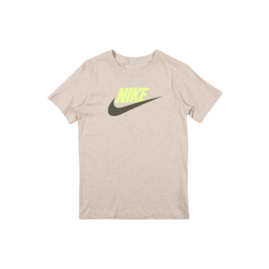 Nike Sportswear Tricou gri / galben neon / kaki imagine