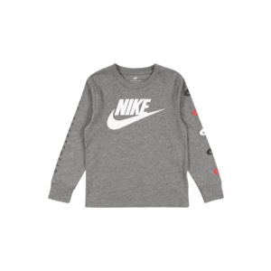 Nike Sportswear Tricou gri amestecat / alb / negru / roșu imagine