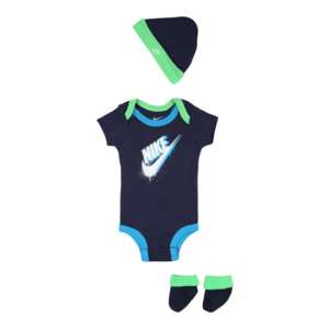 Nike Sportswear Set navy / verde neon / alb / albastru cyan imagine