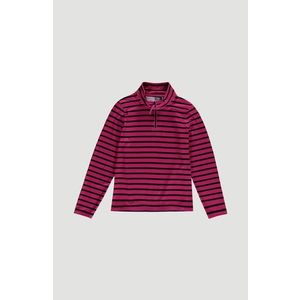 O'NEILL Jachetă fleece funcțională 'Stripe Half Zip' roz / negru imagine