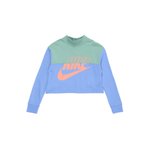 Nike Sportswear Bluză de molton albastru deschis / mentă / somon imagine