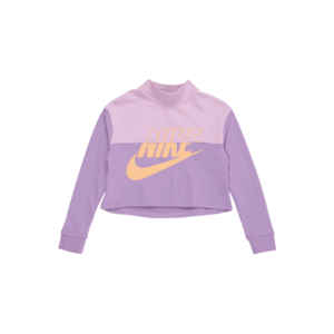 Nike Sportswear Bluză de molton roz / mov / galben pastel imagine