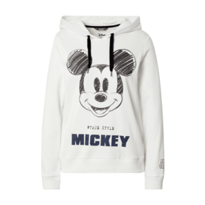 PRINCESS GOES HOLLYWOOD Bluză de molton 'Disney Mickey' alb / negru / navy imagine
