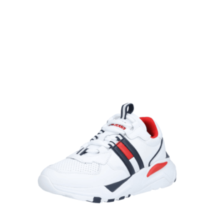 Tommy Jeans Sneaker low alb / albastru / roșu imagine