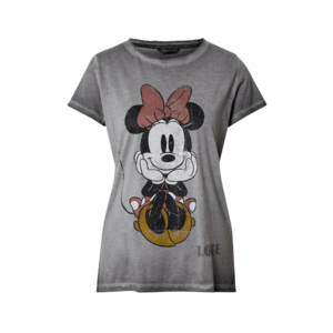 PRINCESS GOES HOLLYWOOD Tricou 'Disney Minnie' gri / negru / roşu închis / alb imagine