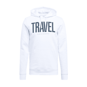 EINSTEIN & NEWTON Bluză de molton 'Travel' alb / gri închis imagine