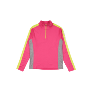 ICEPEAK Hanorac sport 'FLEMINTON' roz neon / galben neon / gri imagine