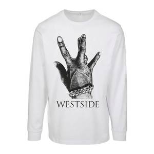 Mister Tee Tricou 'Westside Connection' alb / negru imagine