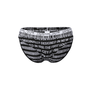 Calvin Klein Underwear Slip alb / negru imagine