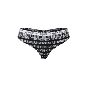 Calvin Klein Underwear Tanga alb / negru imagine
