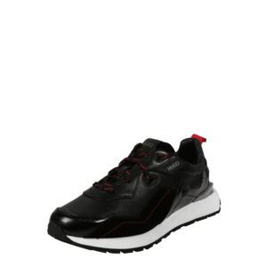 HUGO Sneaker low alb / roșu imagine