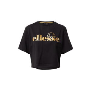 ELLESSE Tricou 'Presepe' negru / auriu imagine