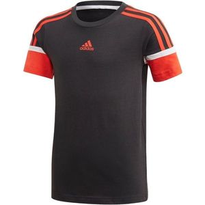 ADIDAS PERFORMANCE Tricou funcțional 'Bold' negru / alb / roșu orange imagine