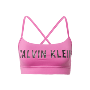 Calvin Klein Performance Sutien sport negru / roz imagine