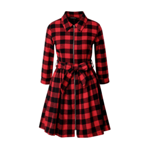 Trendyol Rochie tip bluză roșu / negru imagine