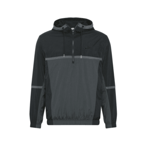 Nike Sportswear Geacă de primăvară-toamnă gri / negru / gri închis imagine