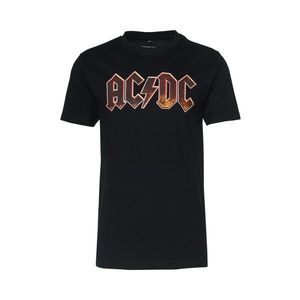 Merchcode Tricou 'AC/DC Voltage' roșu ruginiu / negru imagine