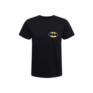 Mister Tee Tricou 'Batman Chest' galben / negru imagine