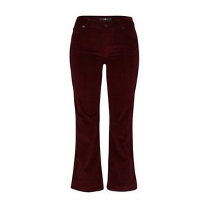7 for all mankind Pantaloni 'CROPPED BOOT' bordeaux imagine