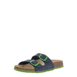 SUPERFIT Pantofi deschiși albastru închis / verde limetă imagine