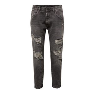 JACK & JONES Jeans 'FRANK LEEN JOS 079' denim negru imagine