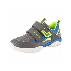 SUPERFIT Sneaker 'Storm' gri / verde neon / albastru cer imagine
