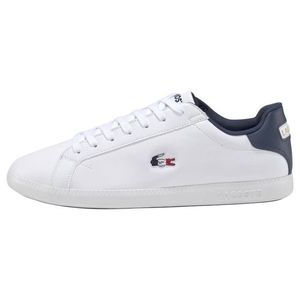 LACOSTE Sneaker low albastru închis / alb imagine