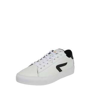 HUB Sneaker low 'L31 Leather (no perf)' negru / alb imagine