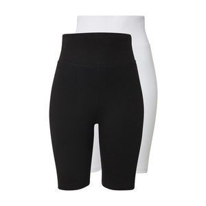 Urban Classics Pantaloni negru / alb imagine