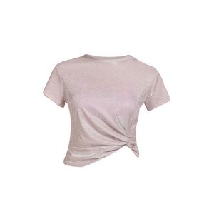 MYMO Tricou rosé / argintiu imagine