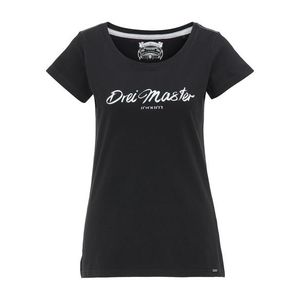 DreiMaster Vintage Tricou negru / alb imagine