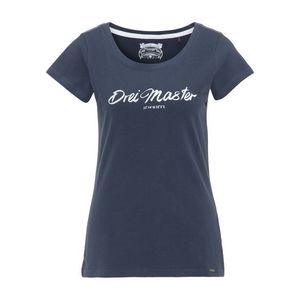 DreiMaster Vintage Tricou albastru / alb imagine