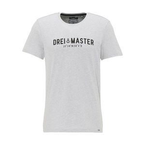 DreiMaster Vintage Tricou gri / negru imagine