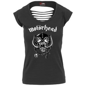 Merchcode Tricou 'Motörhead' negru / alb imagine