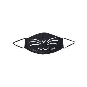 Iriedaily Mască de stofă 'Bye Bye Catface' negru imagine