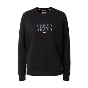 Tommy Jeans Bluză de molton 'TJW ESSENTIAL LOGO SWEATSHIR' negru imagine