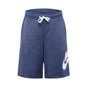 Nike Sportswear Pantaloni albastru amestec / alb imagine