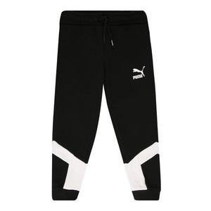 PUMA Pantaloni sport alb / negru imagine