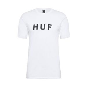 HUF Tricou 'Essentials' alb / negru imagine