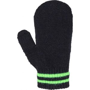 Lewro SALY Mănuși tricotate de copii, negru, mărime UNI imagine