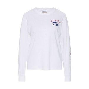 Tommy Jeans Tricou 'Globe' alb imagine