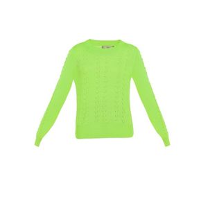 MYMO Pulover verde neon imagine