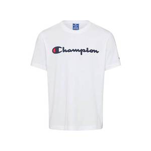 Champion Authentic Athletic Apparel Tricou 'Crewneck T-Shirt' alb imagine