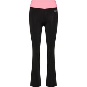 myMo ATHLSR Pantaloni sport negru / roz deschis imagine
