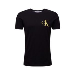 Calvin Klein Jeans Tricou negru / galben imagine