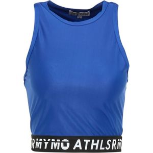 myMo ATHLSR Sport top albastru / negru / alb imagine