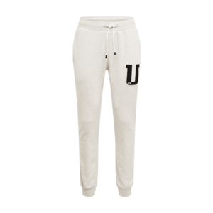 Urban Classics Pantaloni cu buzunare alb / gri / negru imagine