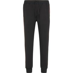 MYMO Pantaloni negru / alb / roz imagine