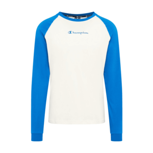 Champion Authentic Athletic Apparel Tricou albastru / offwhite imagine